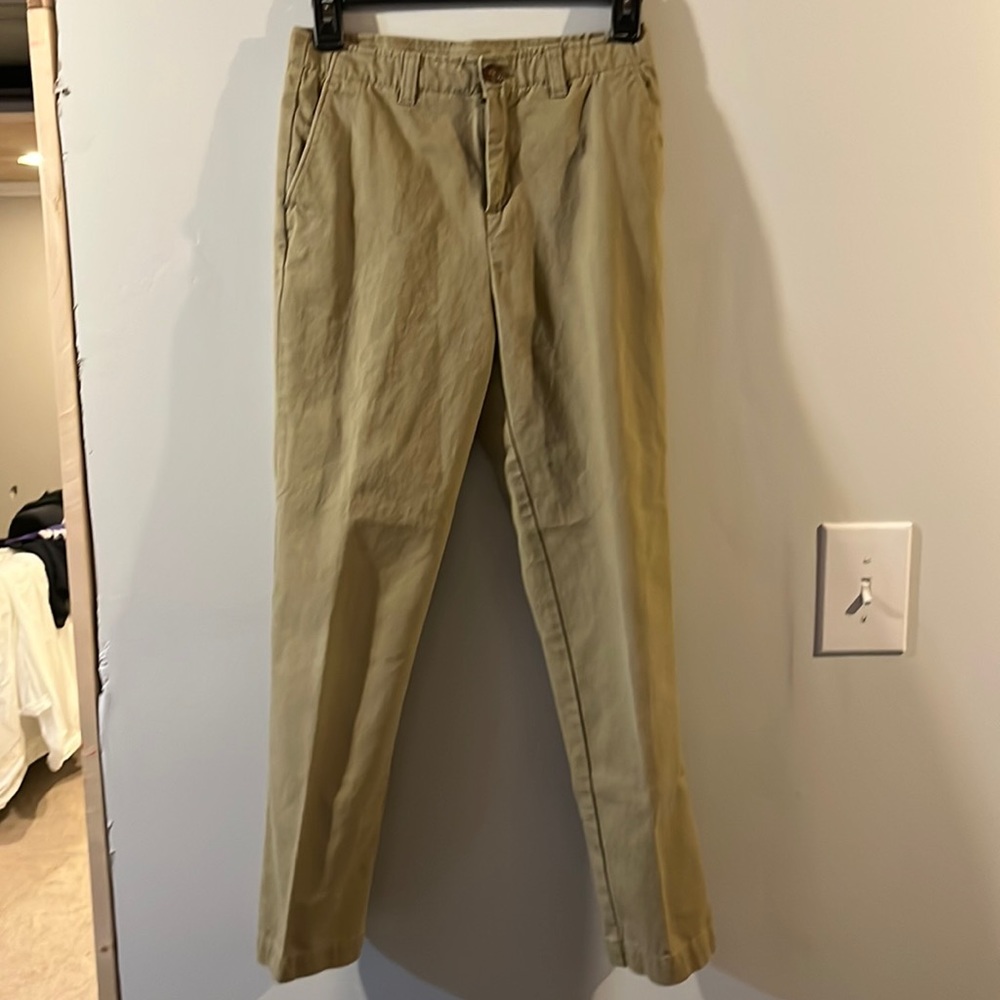 Boys Lands End khaki pants size 12